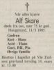 Alf Johan Skare